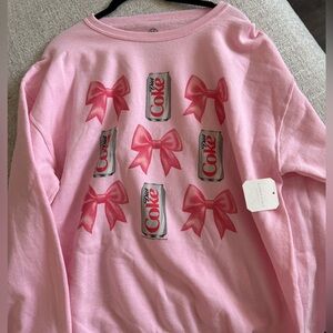Altar'd State Pink Graphic Sweatshirt